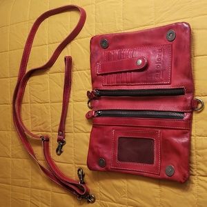 Bed Stu Cadence Red Crossbody